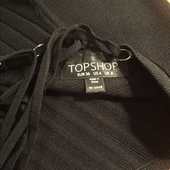 Topshop Size US 4, long sleeve cocktail dress - Picture 5 of 6